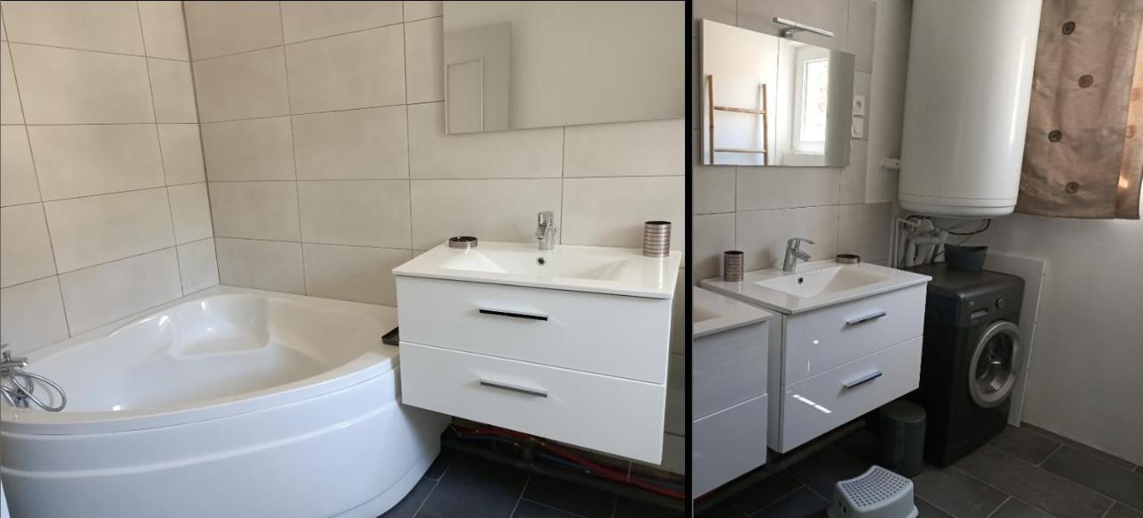Location Bord De Mer, Villa De Vacances 6-8 Personnes - Jardin Valras-Plage Kültér fotó